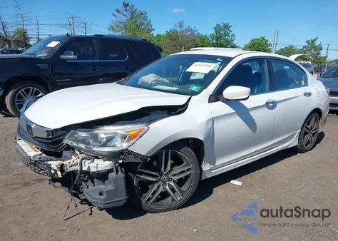 2017 Honda Accord Sport Se из США, поврежденный, VIN 1HGCR2F14HA143121